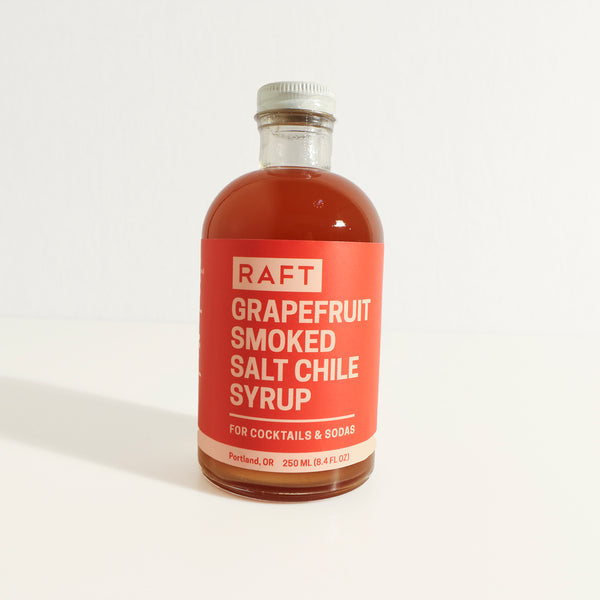 Grapefruit Smoked Salt and Chile Syrup