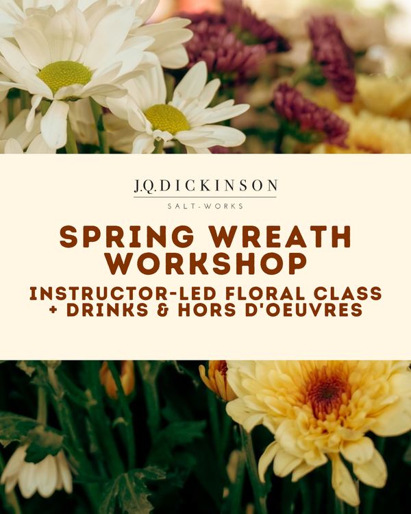 Spring Wreath Workshop (Afternoon/Evening Class)