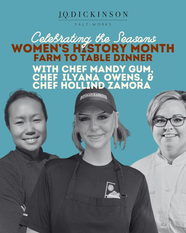 Women's History Month Farm to Table Dinner