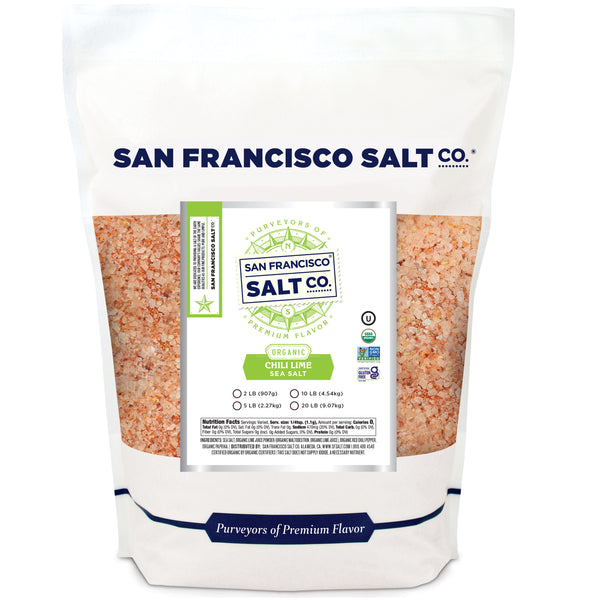 Organic Chili Lime Sea Salt 10 lb