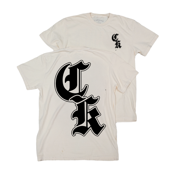 Baller Tee Ivory/Black Relaxed