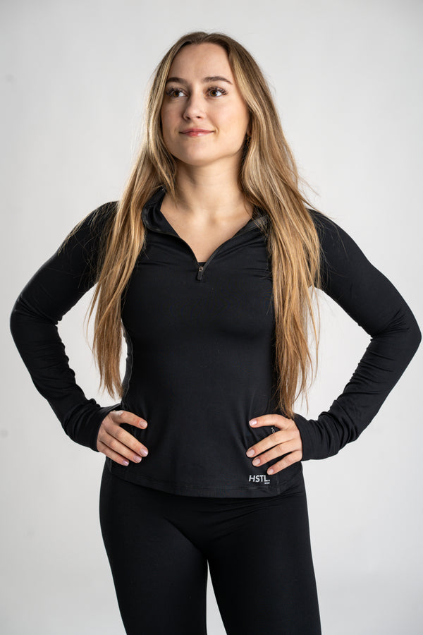 Hybrid Quarter Zip Training Top