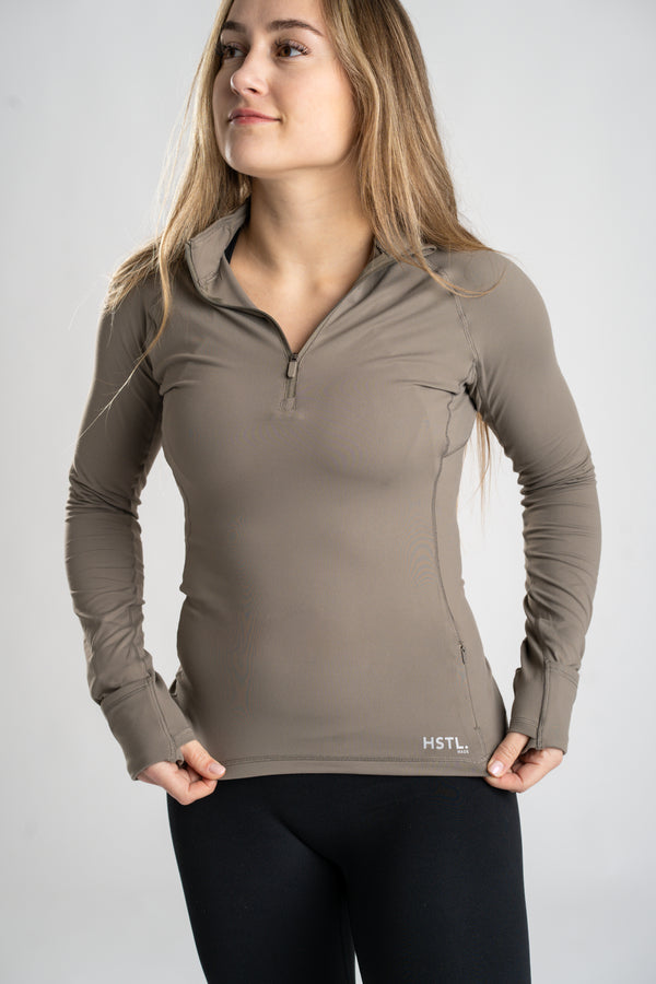 Hybrid Quarter Zip Training Top