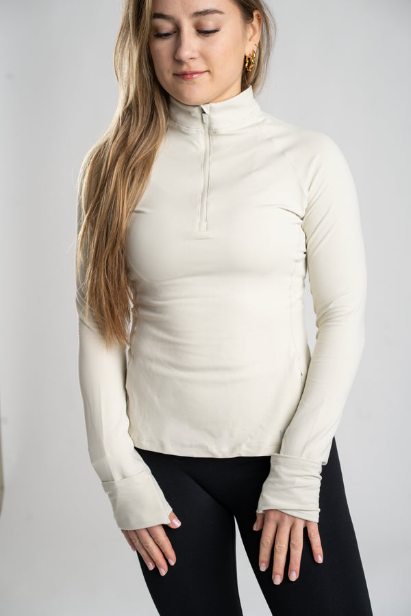 Hybrid Quarter Zip Training Top
