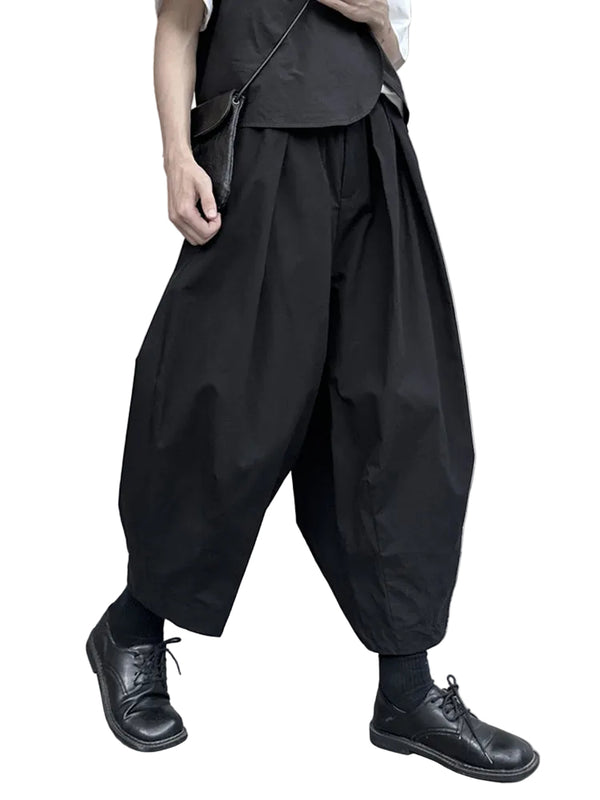 Loose Fit Women’s Black Cargo Pants