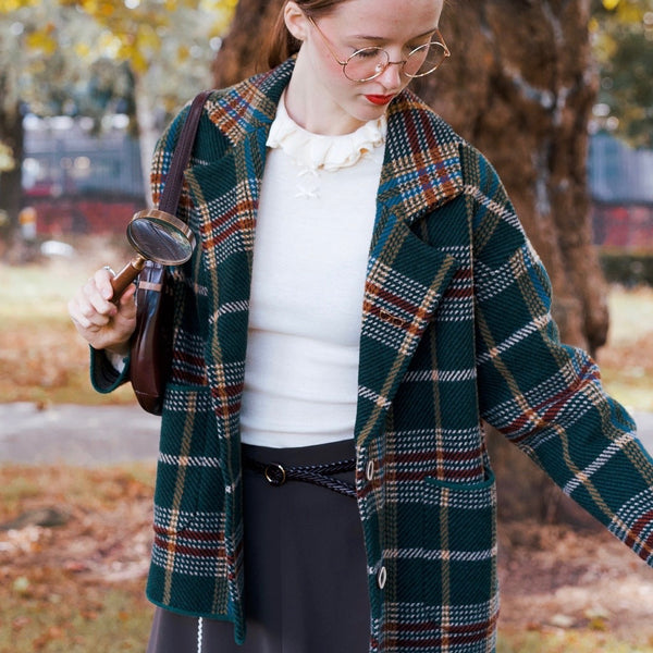 Highland Rainbow Knit Blazer