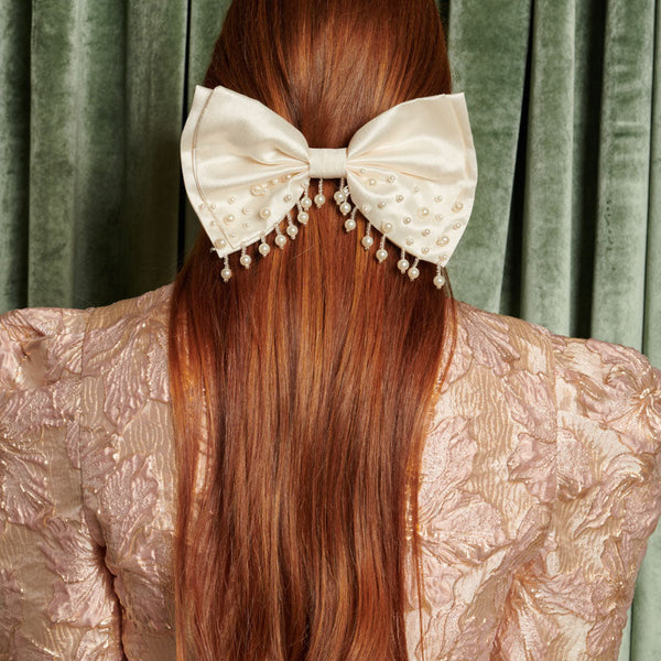 DREAM Spectacle Pearl Hair Bow