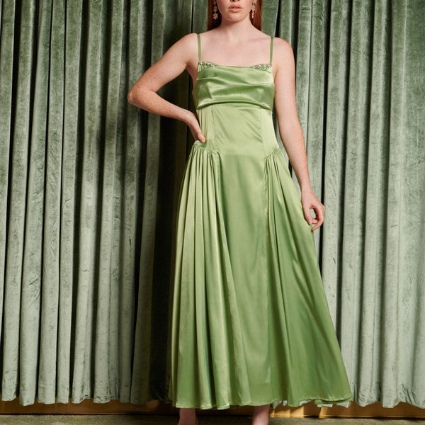 DREAM Cinematic Satin Midi Dress