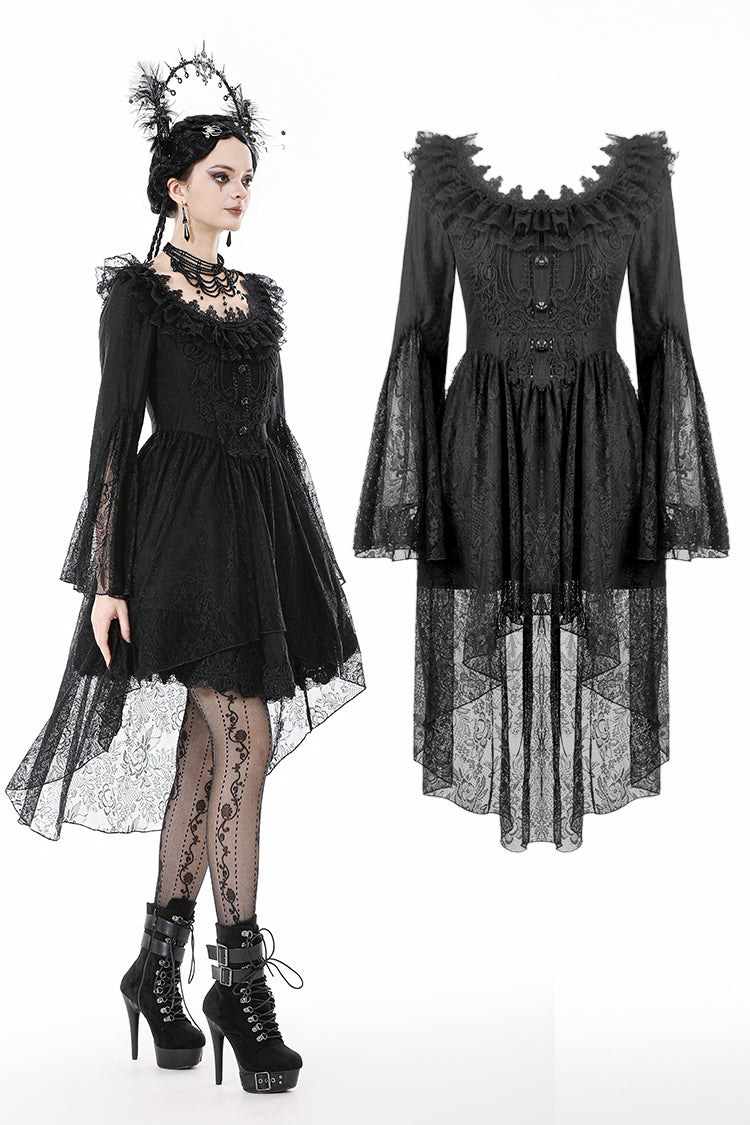 Phantom Moon – Gothic Royal Tailcoat Dress DW1092