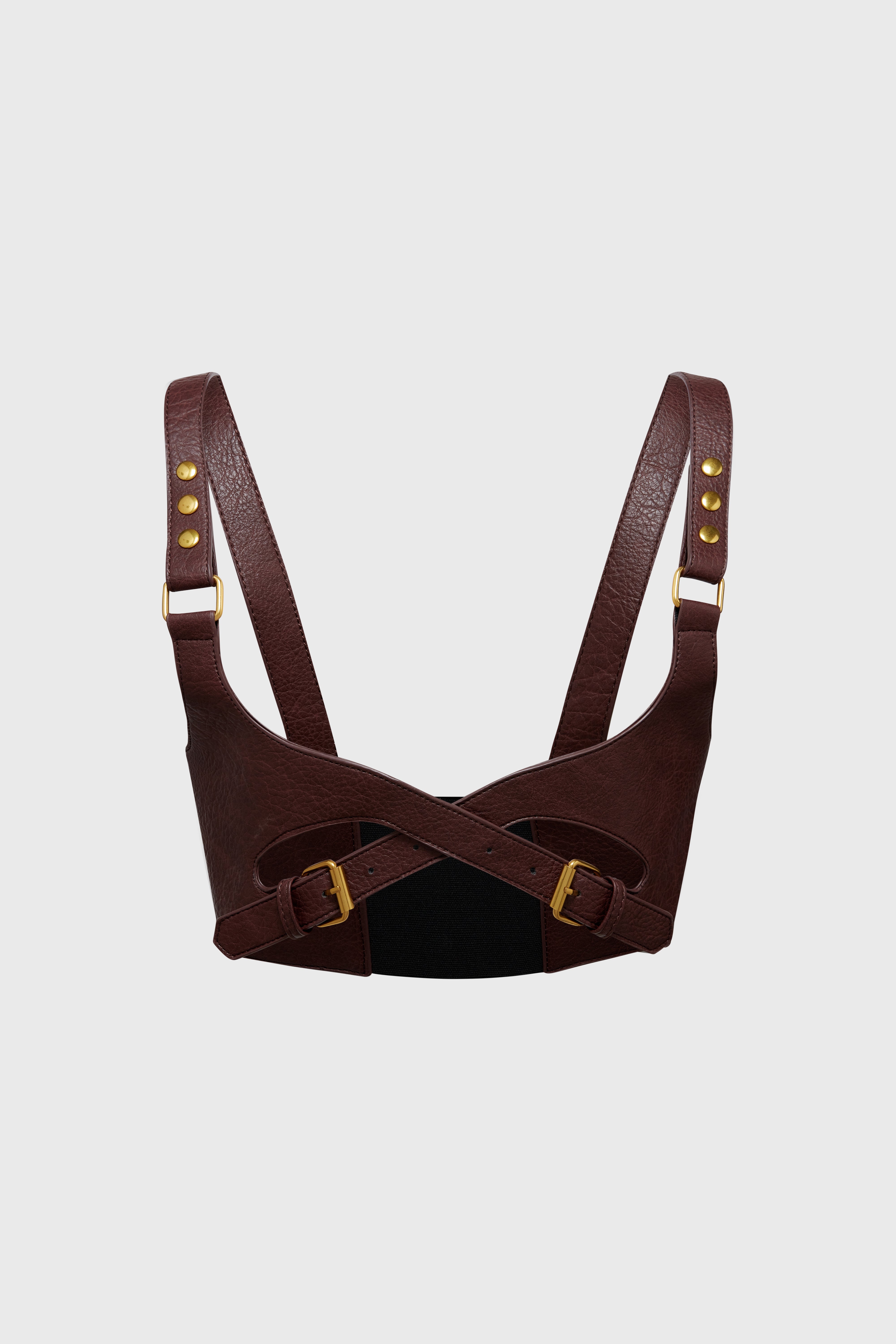 Roseate Harness [Brown/Gold]
