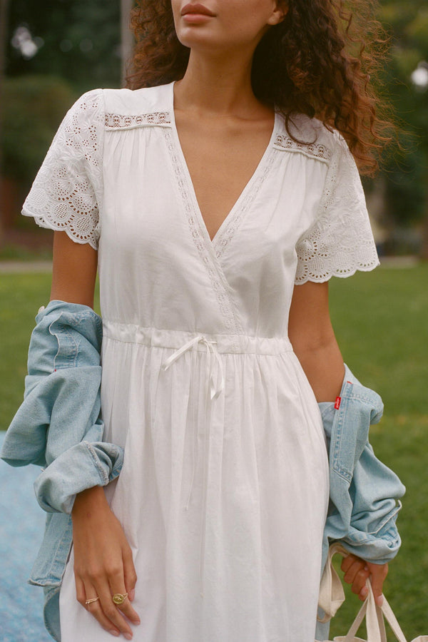 The Dawn Dress Petites | Alabaster