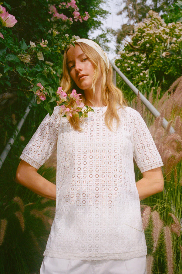 The Felipa Tunic | Alabaster