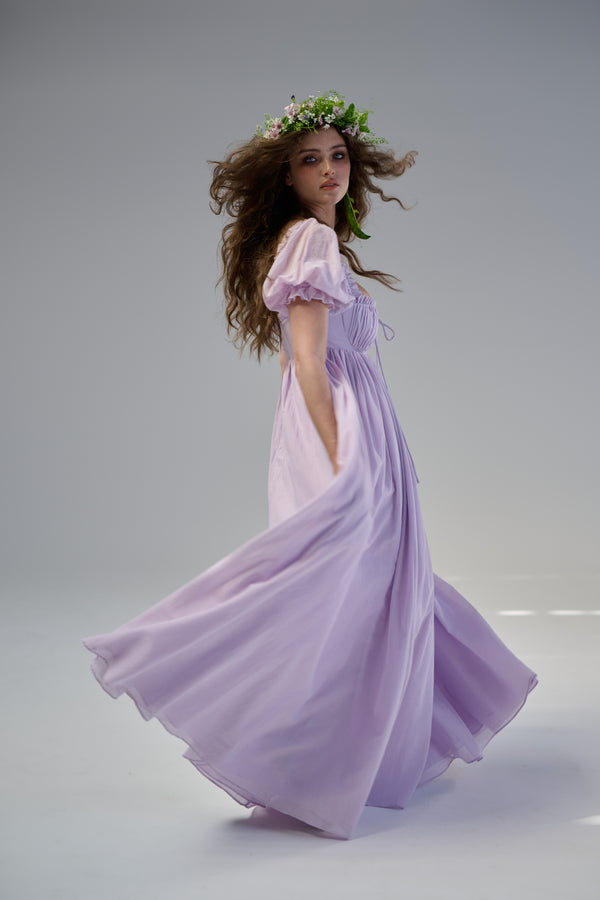 The Thundercloud Seashell Gown