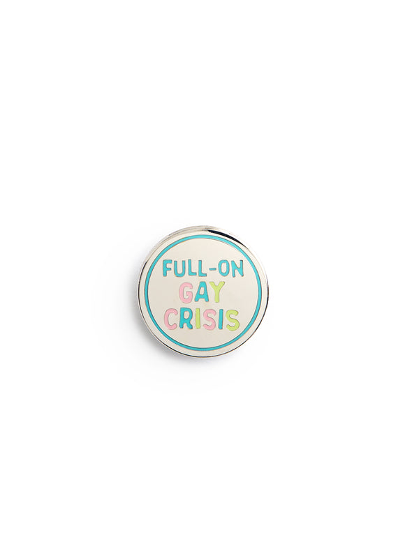 Heartstopper: Full-on Gay Crisis enamel pin