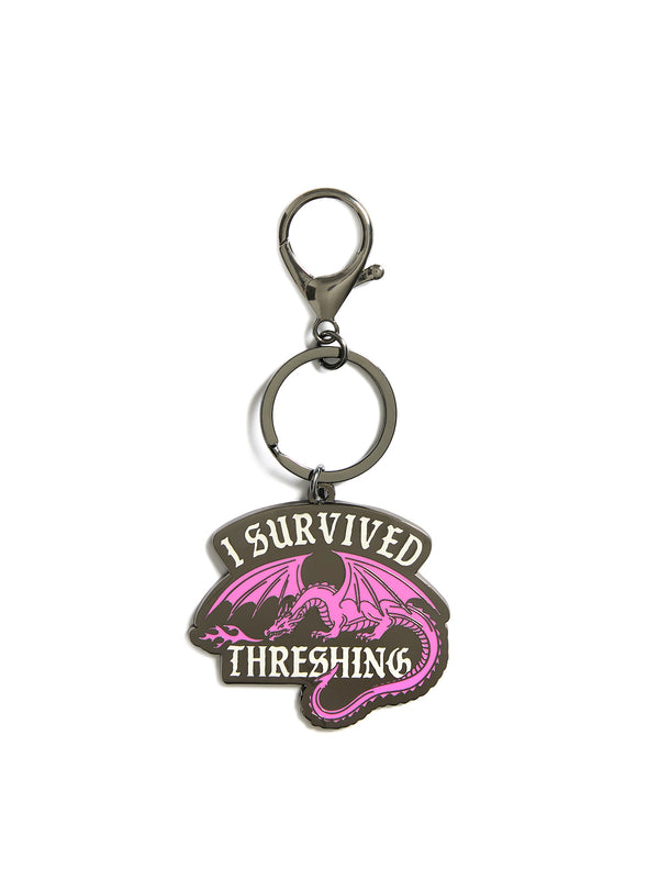 Fourth Wing: I Survived Threshing keychain