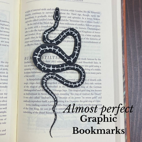 Almost Perfect Graphic Bookmarks