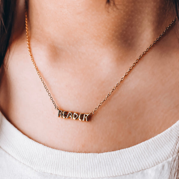 Bubble Reader Necklace