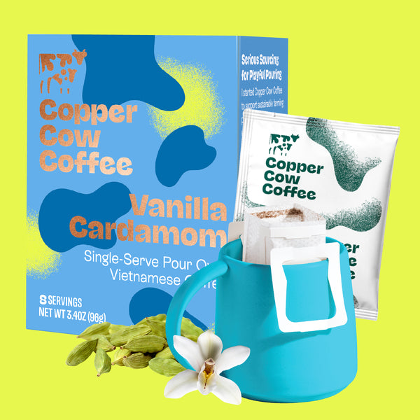Vanilla Cardamom Pour Over Coffee - 8ct