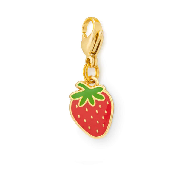 Strawberry Collar Charm