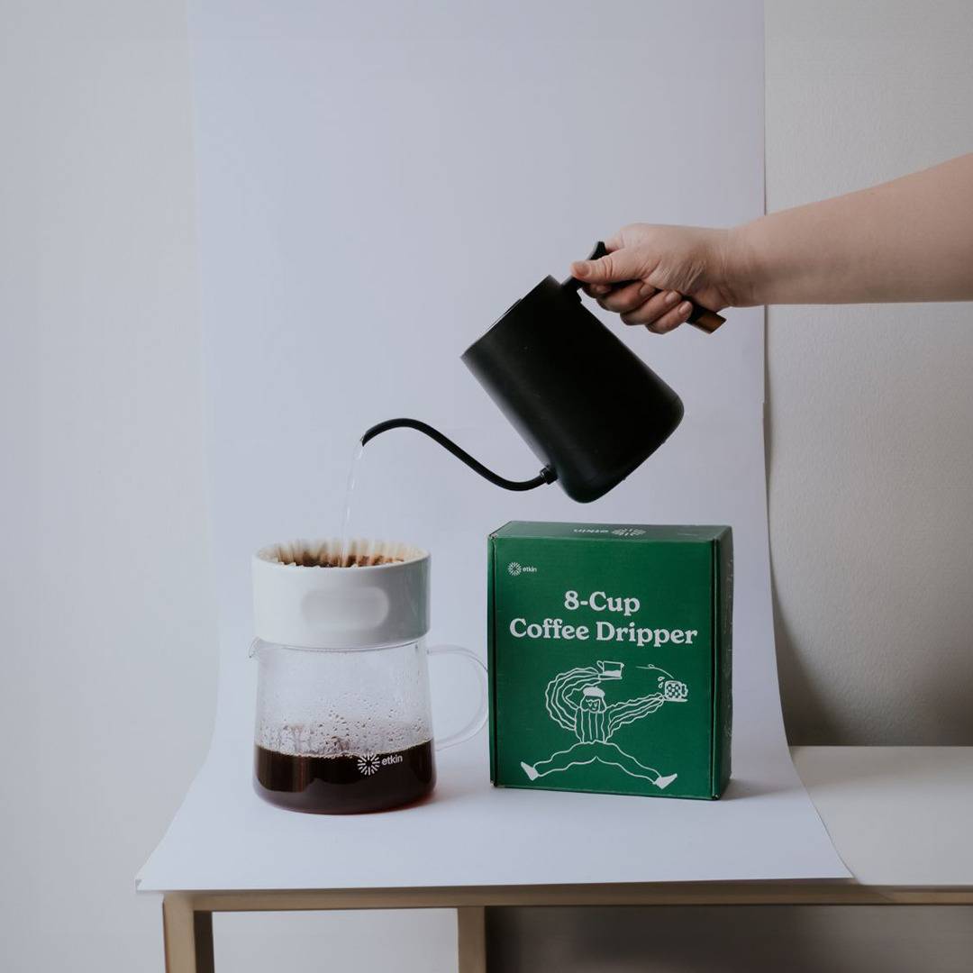 Etkin 8-Cup Pour-Over Set