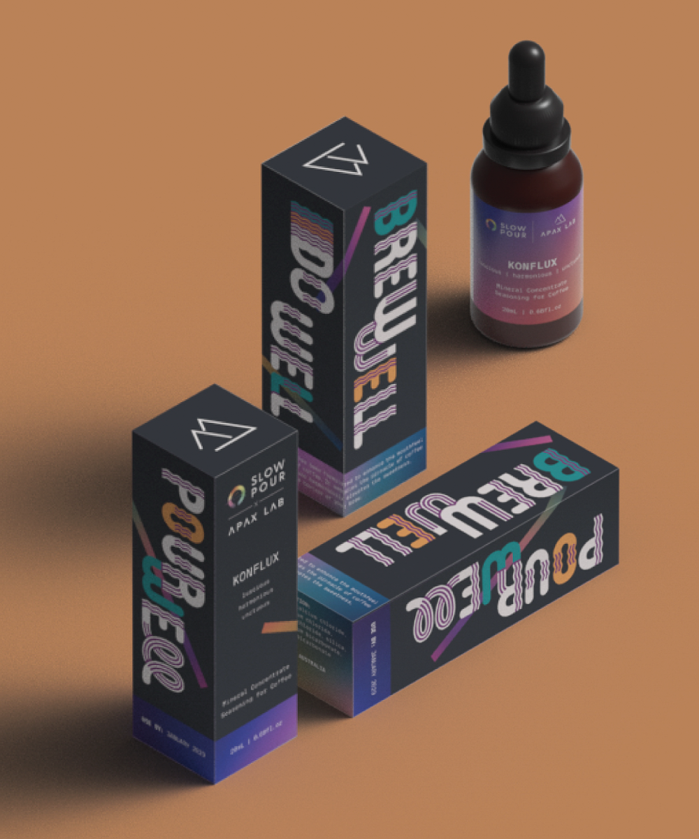 APAX LAB x Slow Pour Supply limited Edition 20ml - Konflux [K] San DIego Special Edition