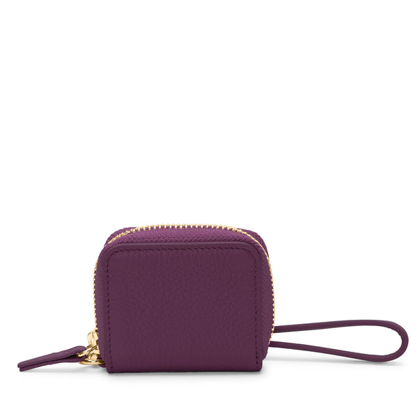 Portable Wristlet AirPod Case Deep Plum