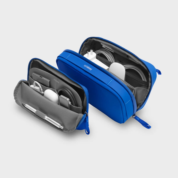 2-in-1 Tech Accessory Pouch - Cobalt