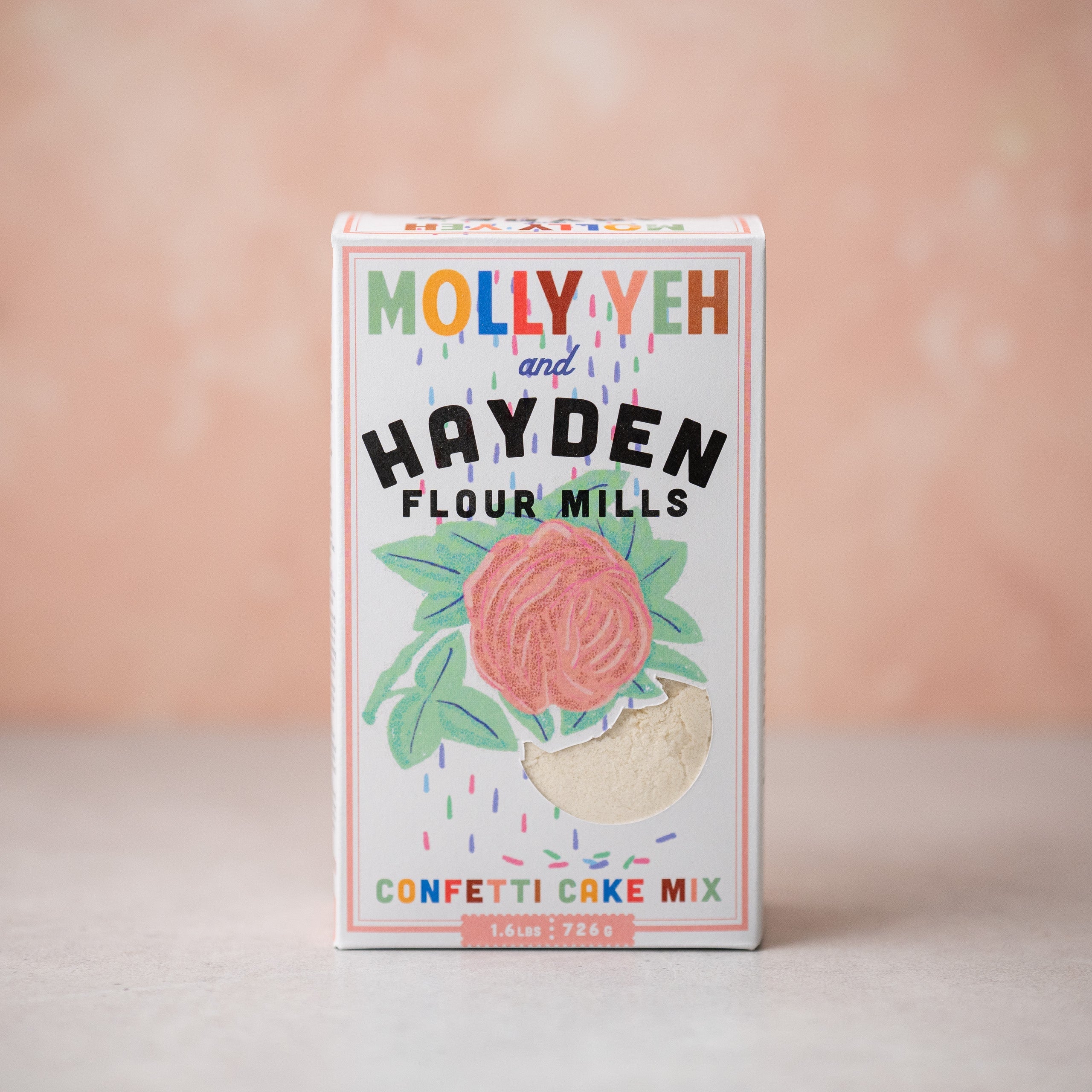 Molly Yeh x HFM Confetti Cake Mix