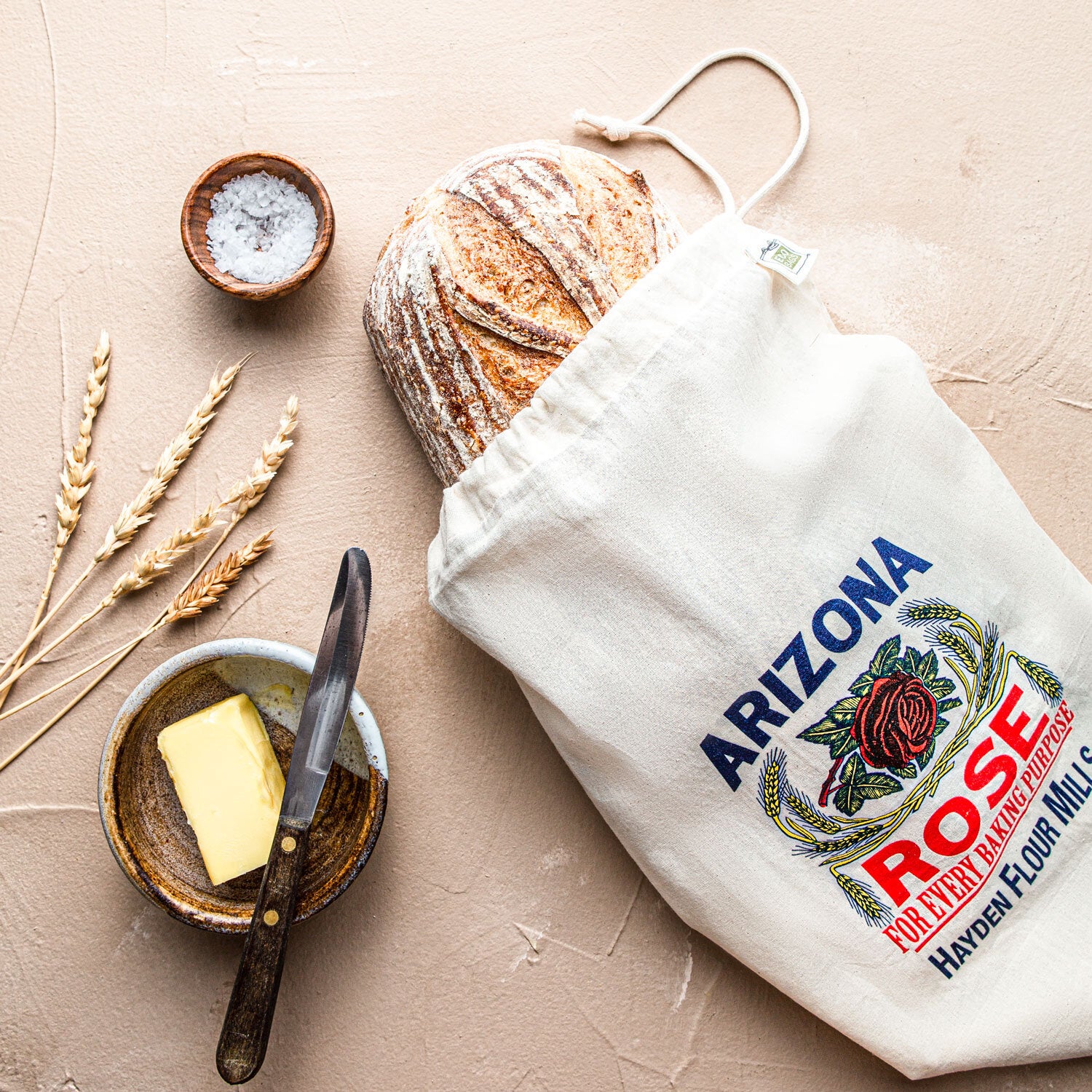 Drawstring Bread Bag