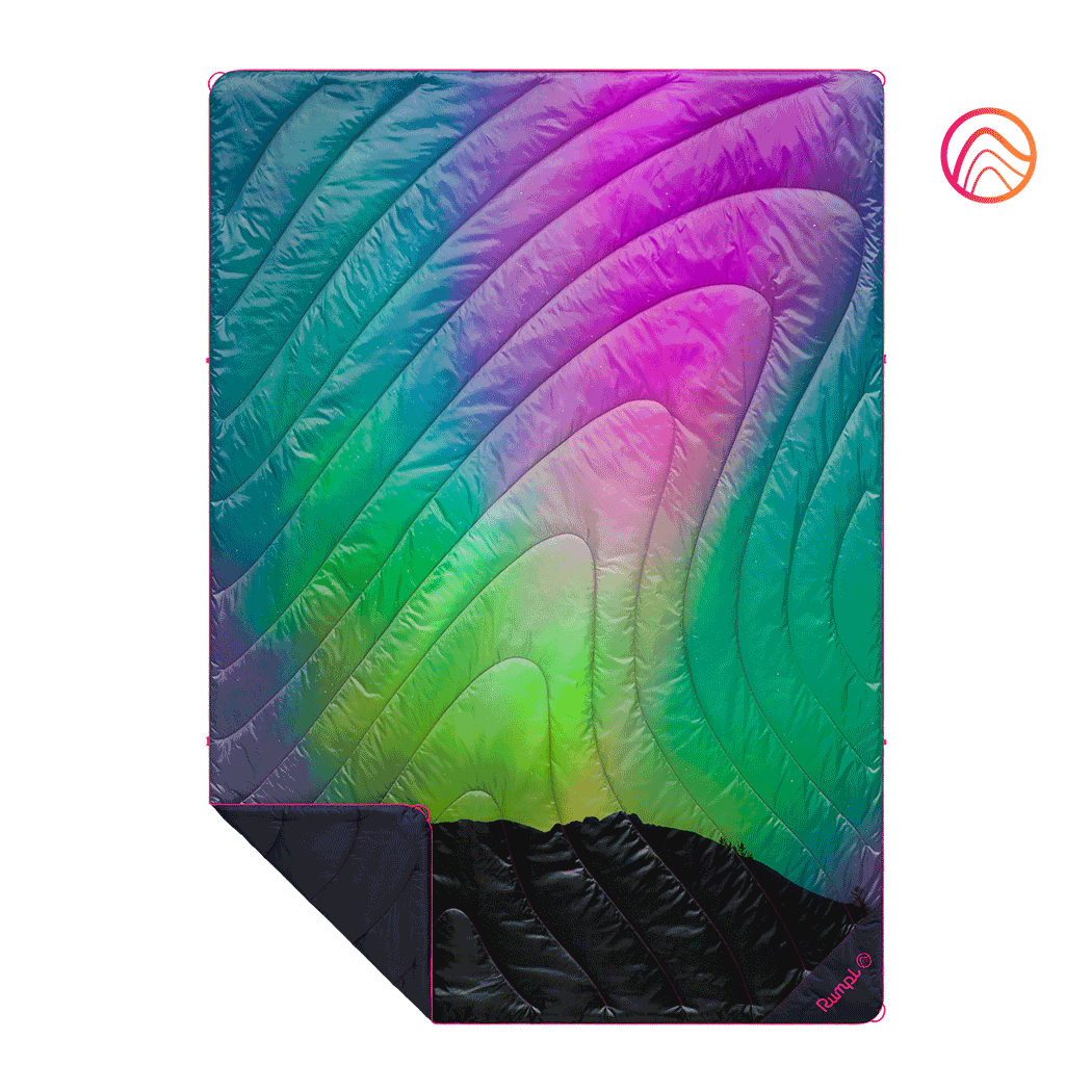 Original Puffy Blanket - Northern Lights - Custom