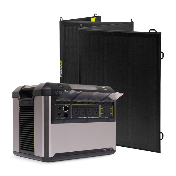 Goal Zero Yeti 1500 + 200W Solar Generator