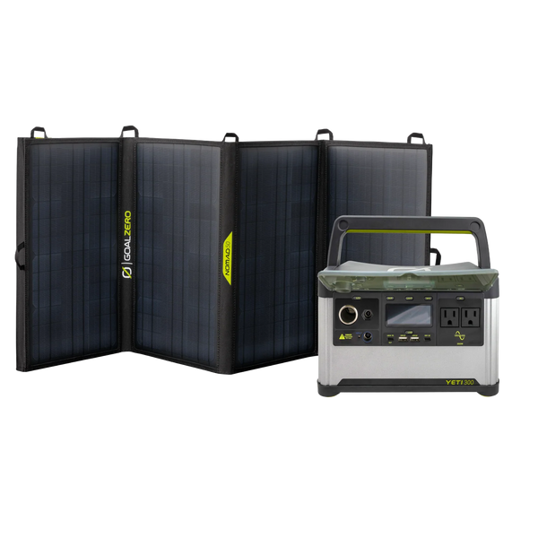 Goal Zero Yeti 300 + Nomad 50 Solar Generator