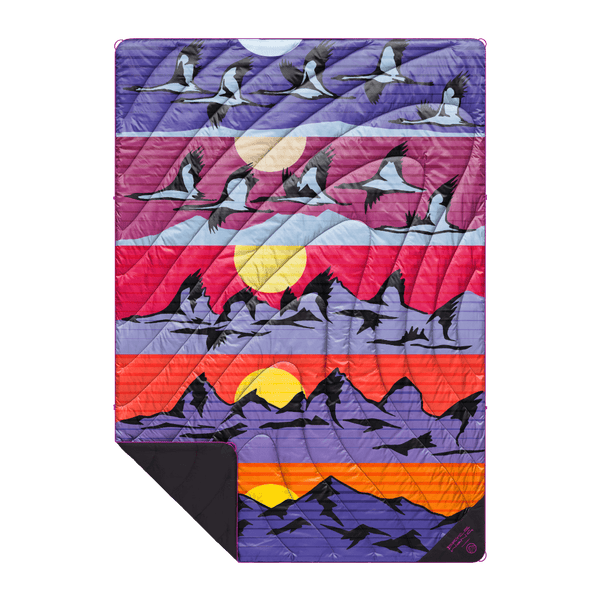 Original Puffy Blanket - Bryce Wong - Mountain Migration