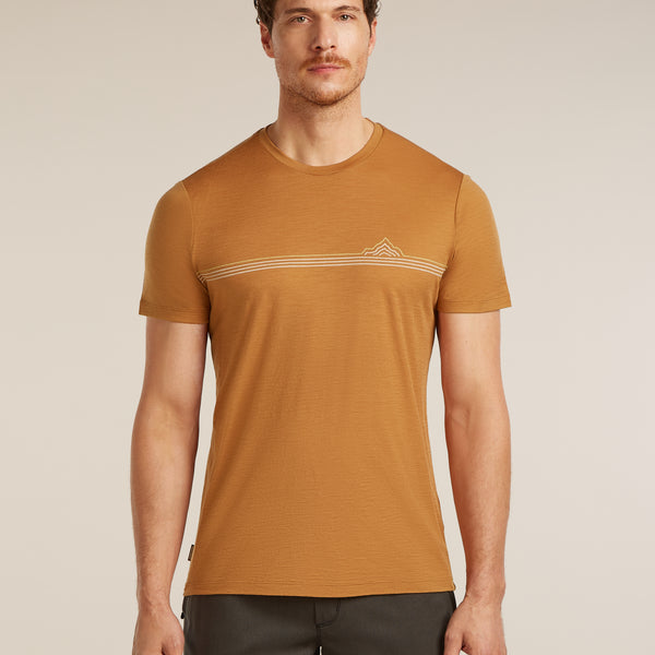 Men's Merino 150 Tech Lite Short Sleeve Tee Range Stripes