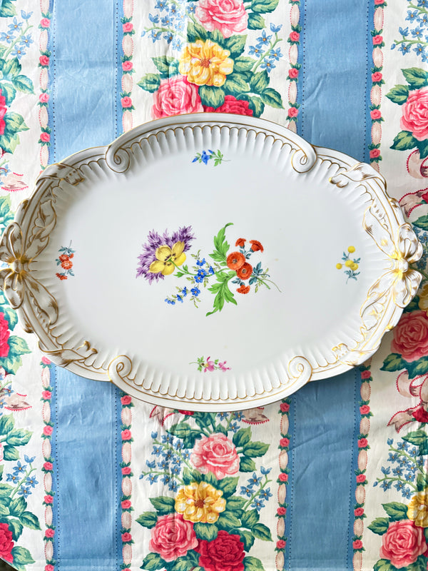 Meissen Floral Platter
