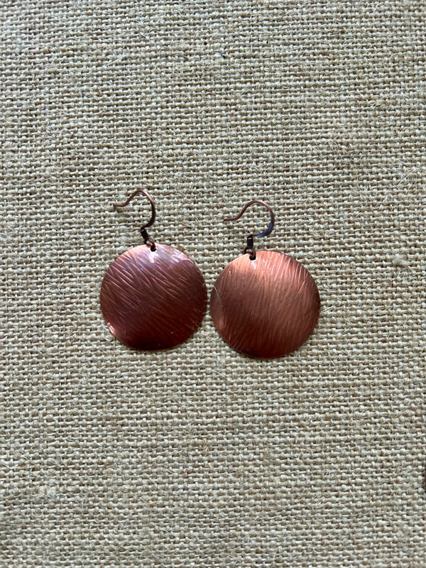 Copper Rolled Earring