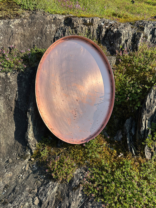 Custom Round/Oval Copper Tray