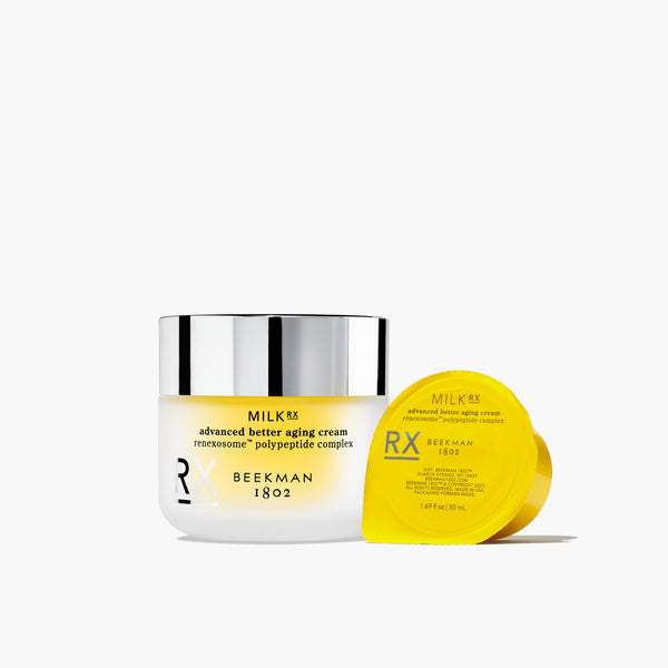 Milk RX Advanced Better Aging Cream + Refill Pod Duo