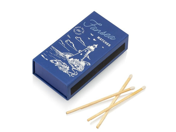 Fansea™ Matches | Blue Keepsake Matchbox