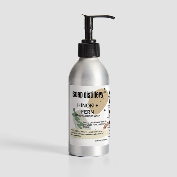 Hinoki + Fern Hand and Body Wash