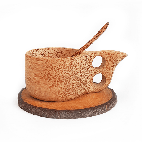 Coconut Wood Kuksa Set