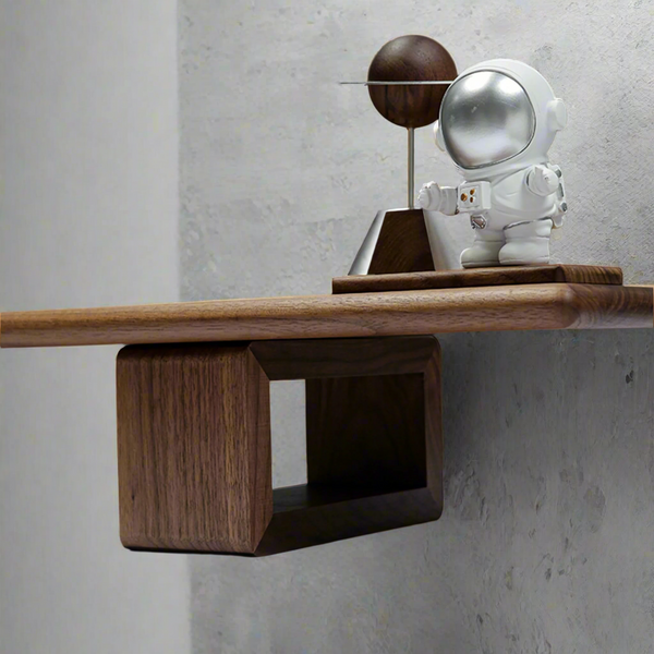 ModRise Black Walnut Monitor Stand