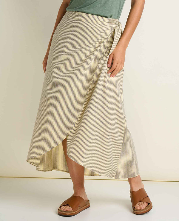 Taj Wrap Midi Skirt