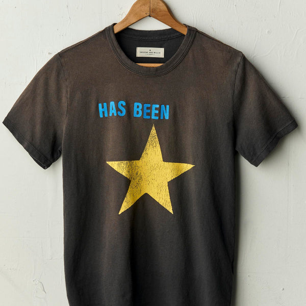 the "has been" tee