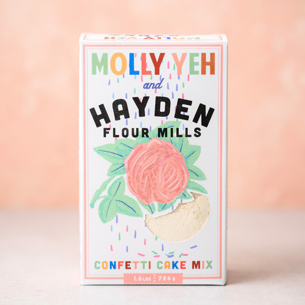 Molly Yeh x HFM Confetti Cake Mix