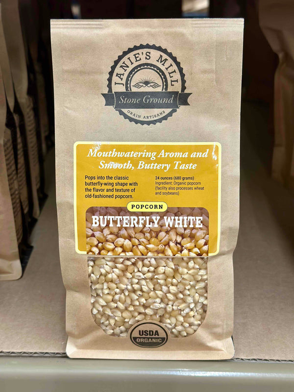 Organic Butterfly White Popcorn