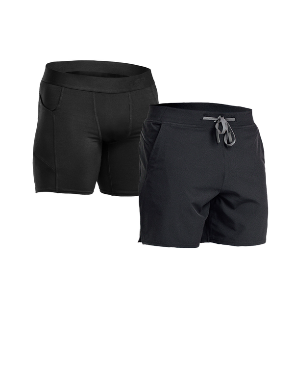 Men’s Performance & Compression Short Set