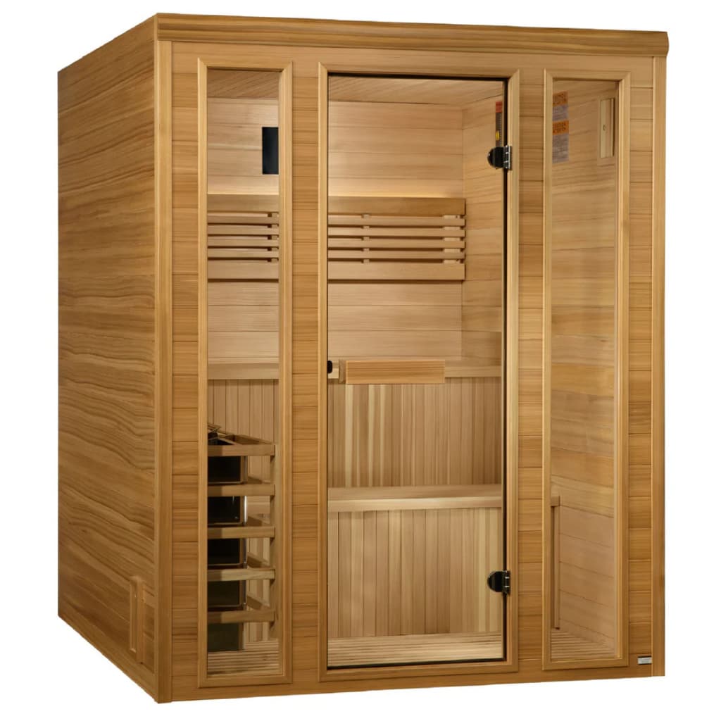 Golden Designs Engelberg 6-Person Traditional Steam Sauna