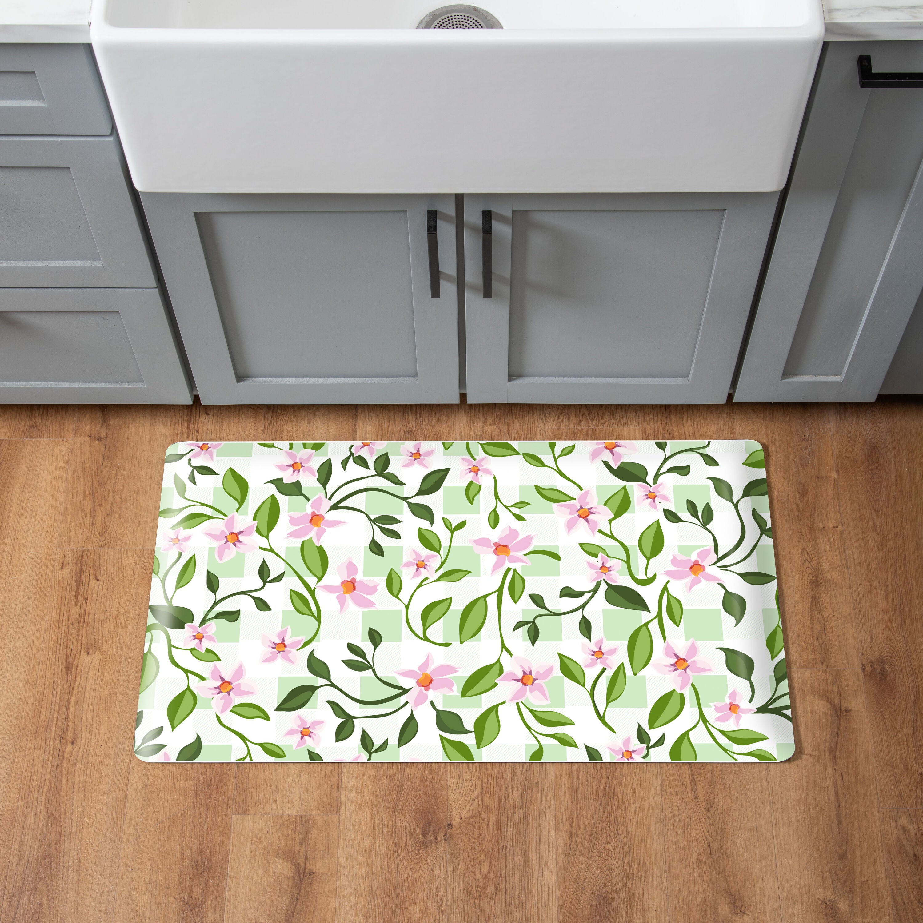Spring Topiary Anti-Fatigue Mat, 30"x18"
