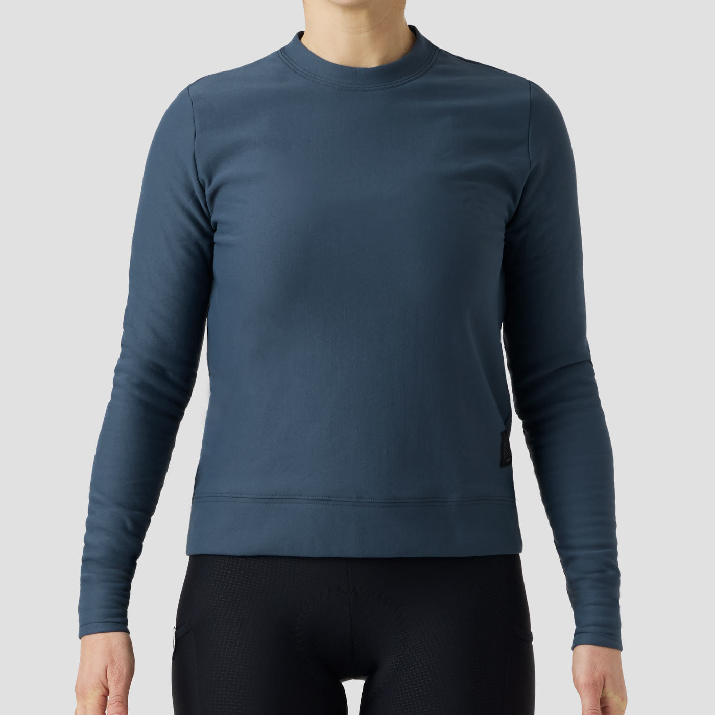 Women's Merino Plus Gravel Sweater - Stone Blue